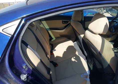 2013 Hyundai Elantra Gls из США, поврежденный, VIN 5NPDH4AE6DH281452